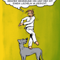 Yoga mit Dogge Teil 13