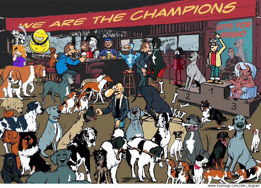Cartoon: We are the Champions 1