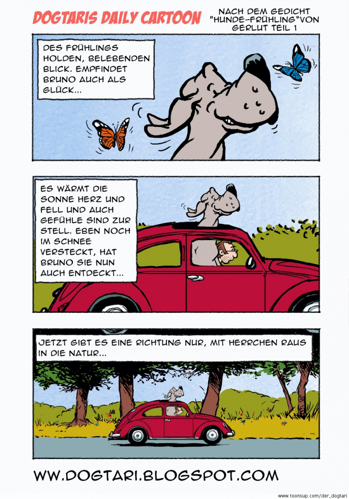 Comic: Hunde Frühling 1