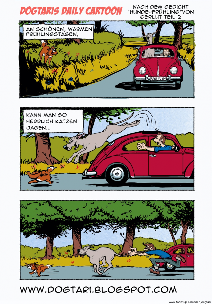 Comic: Hunde Frühling Teil 2 1