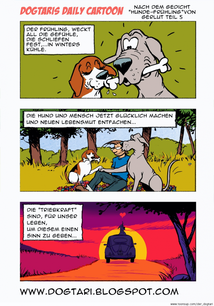 Cartoon: Hunde Frühling Teil 5 1