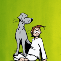 Yoga mit Dogge Teil 27