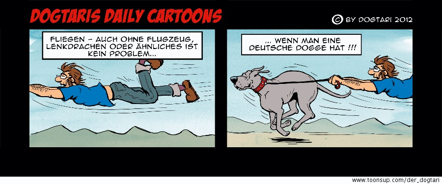 Cartoon: Flugangst 1
