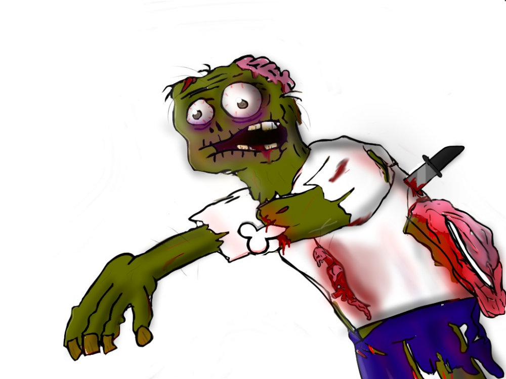 Cartoon: Zombie 1