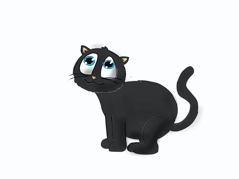 Illustration: Katze 1