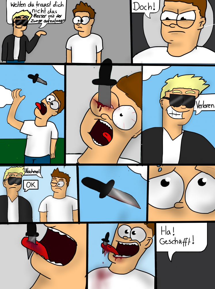 Comic: So sehn Sieger aus! (Mutprobe 2) 1