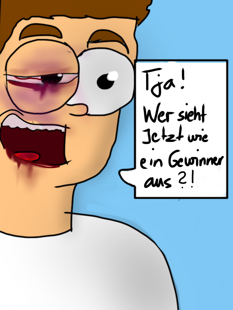 Comic: So sehen Sieger aus! (Mutprobe 2) 2
