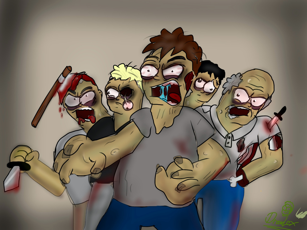 Illustration: Zombie Apokalypse 1