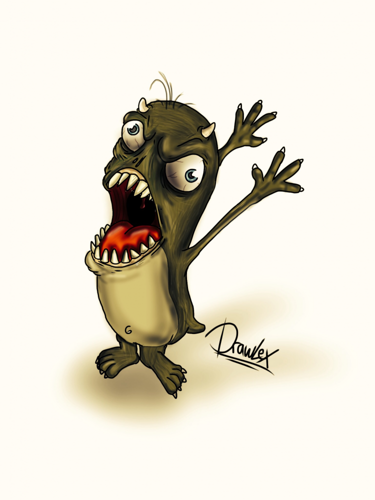 Illustration: Nochirgendein monster 2