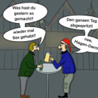 abgespritzt