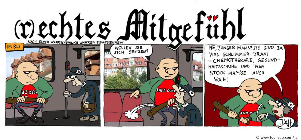 Comic: (r)echtes Mitgefühl 1