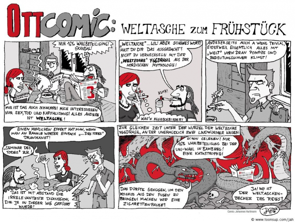 Comic: #3 Weltasche zum Frühstück 1