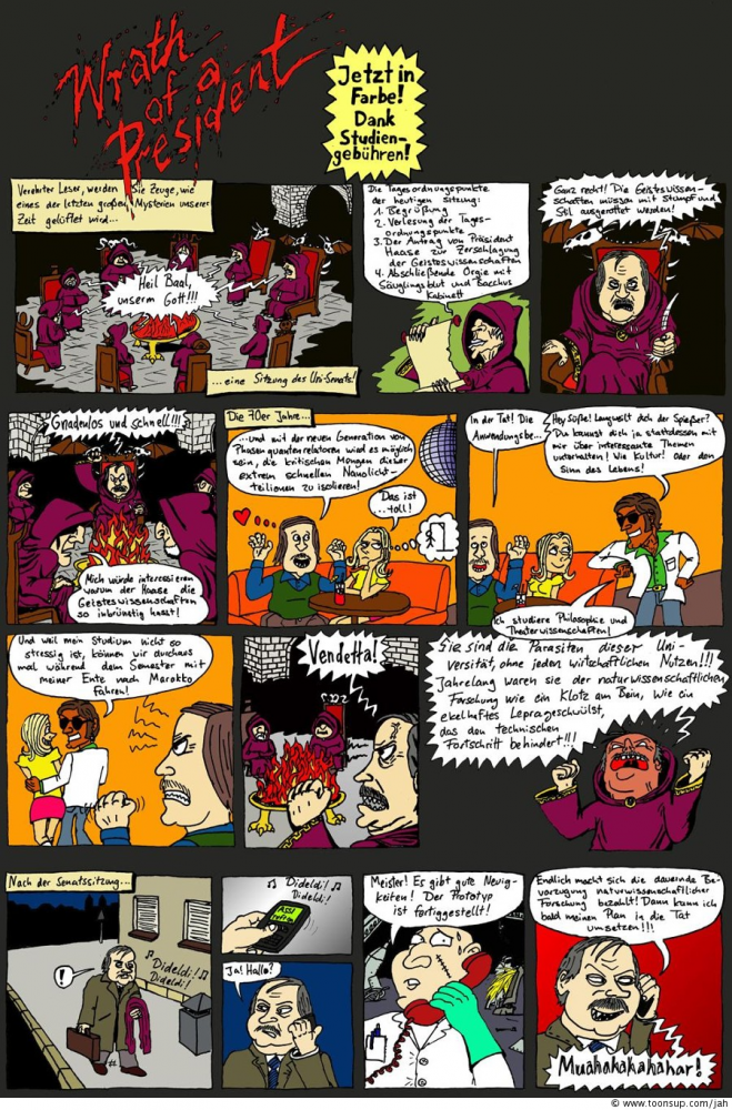 Comic: Wrath of a President 1