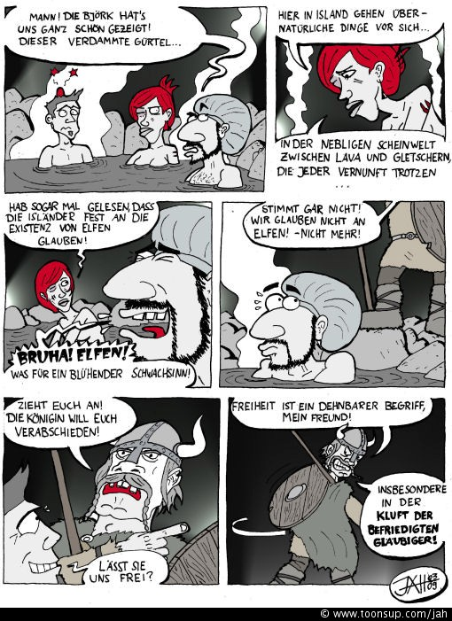 Comic: Island10 &11: Die heißen Quellen von Reykjavik 2