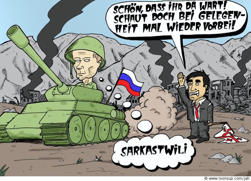 Cartoon: Georgien 1