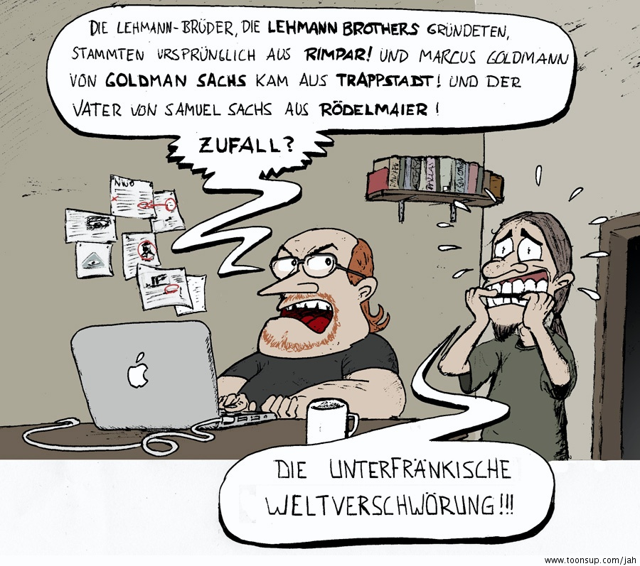 Cartoon: Verschwörung 1