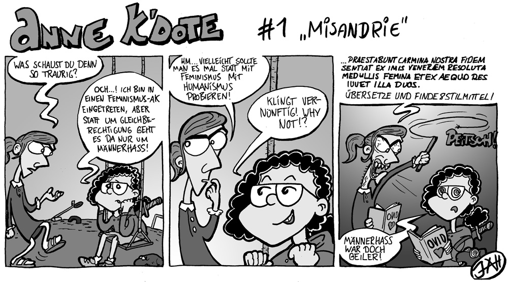 Comic: Anne K'Dote #1 Misandrie 1