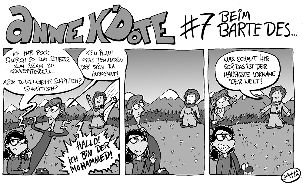 Comic: Anne K'Dote #7 Beim Barte des... 1
