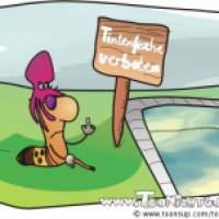 Tintenfische verboten!
