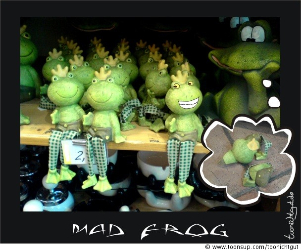 Cartoon: Der Frosch war's! 1