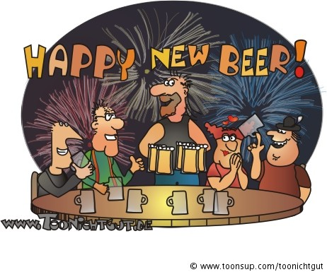 Cartoon: Happy New Year 1