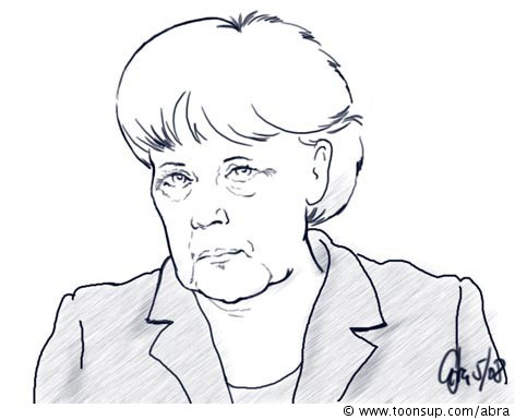 Caricature: politische karikatur 1
