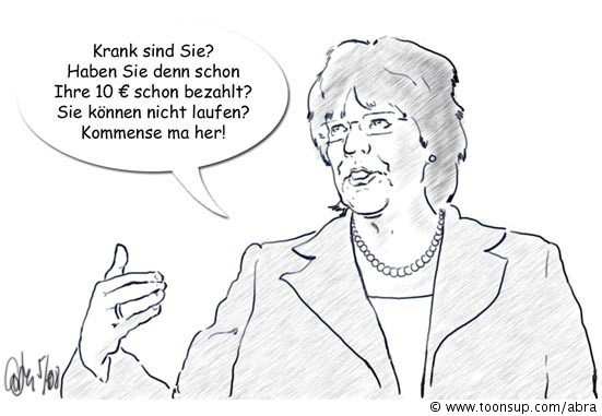 Caricature: politische karikatur 3
