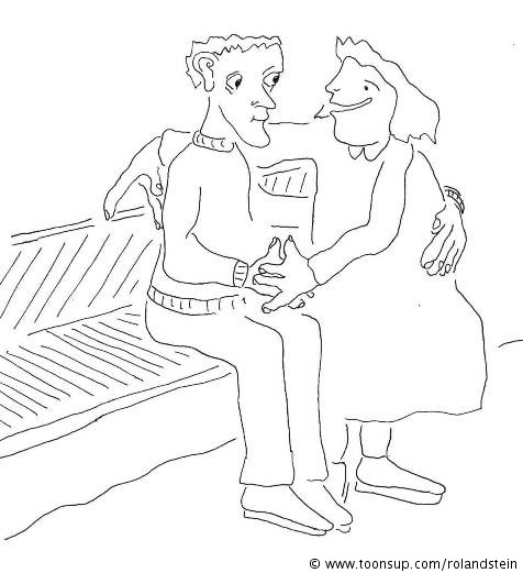 Cartoon: Olga und der Vogel 18