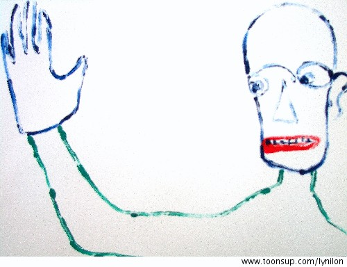 Cartoon: Die Tanzstunde 1
