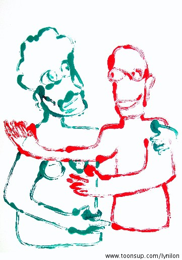 Cartoon: Die Tanzstunde 2