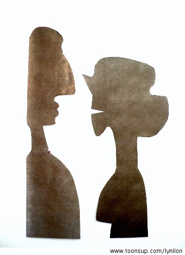 Concept Art / Character Design: Plattkopf und Himmelfahrt 1