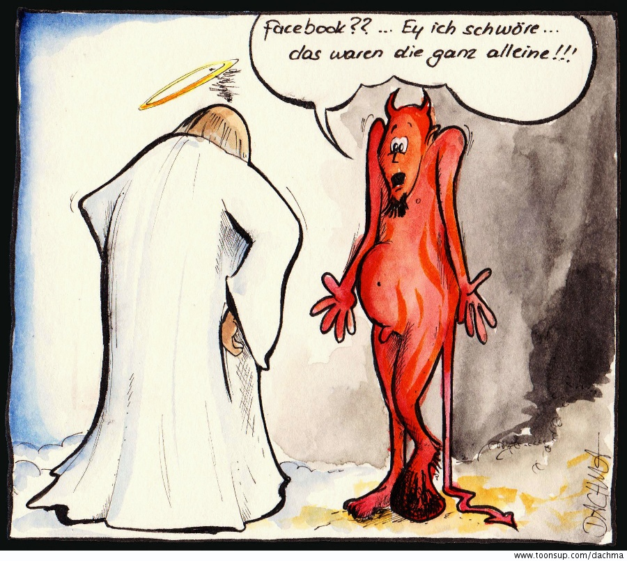 Cartoon: Ich war´s nicht.... 1
