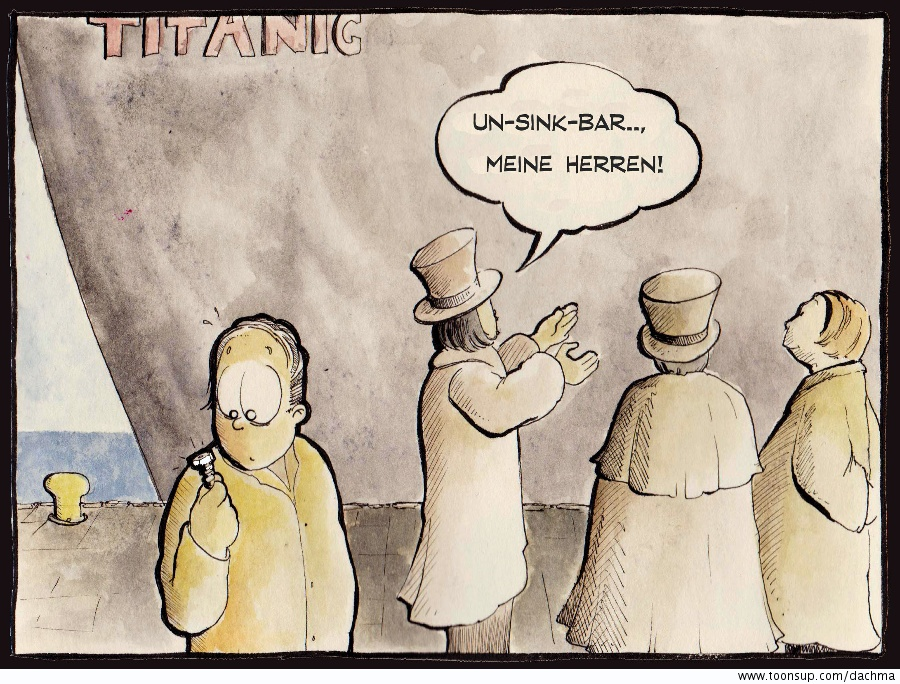 Cartoon: Titanic 1