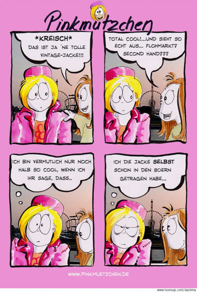 Comic: Pinkmützchen - ist alt! 1