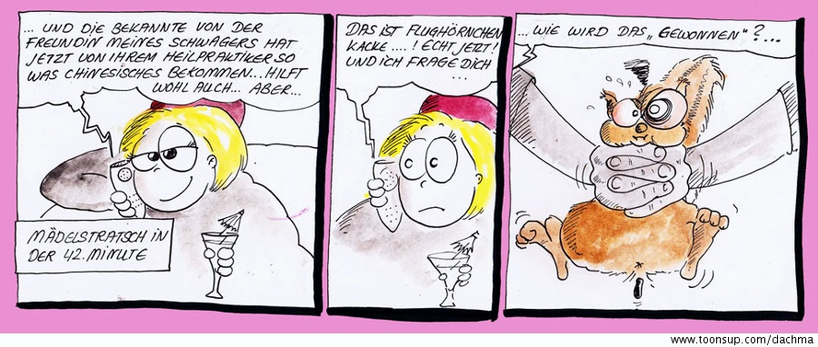 Comic: Pinkmützchen - Alternativmedizin 1