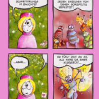 Pinkmützchen - hat Frühlingsgefühle