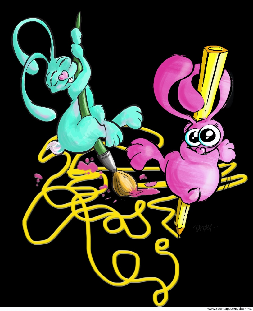 Illustration: Zeichnerbunnys 1