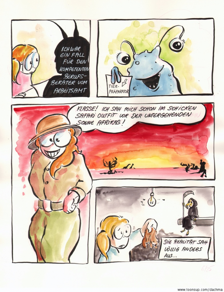 Comic: 24h Comic - Ich wollte doch Grafiker werden 6