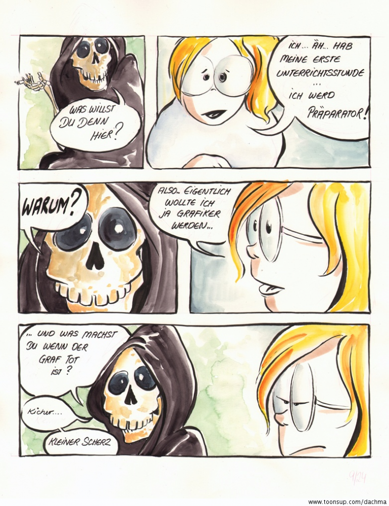 Comic: 24h Comic - Ich wollte doch Grafiker werden 9