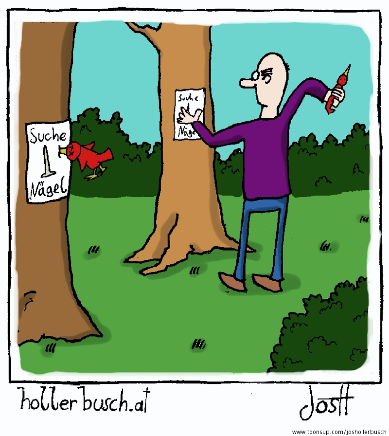 Cartoon: Nägel 1
