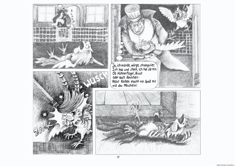 Comic: Kätäströphë I: Metamorphose 5