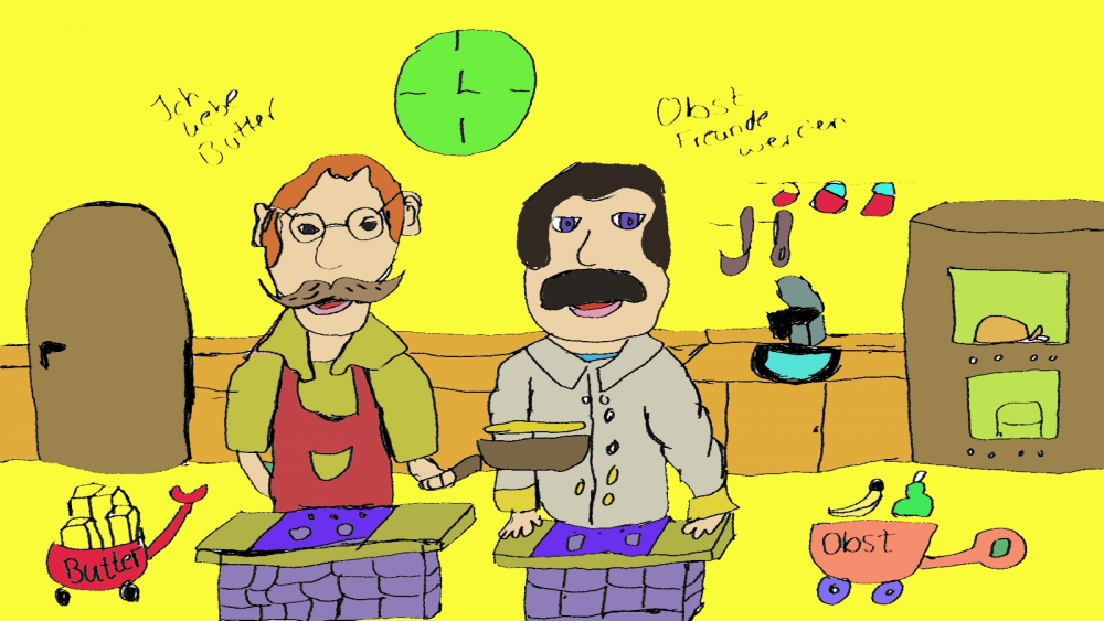 Karrikatur: Kochen 1
