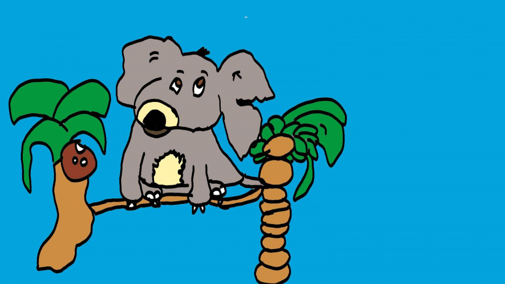 Cartoon: koala 1