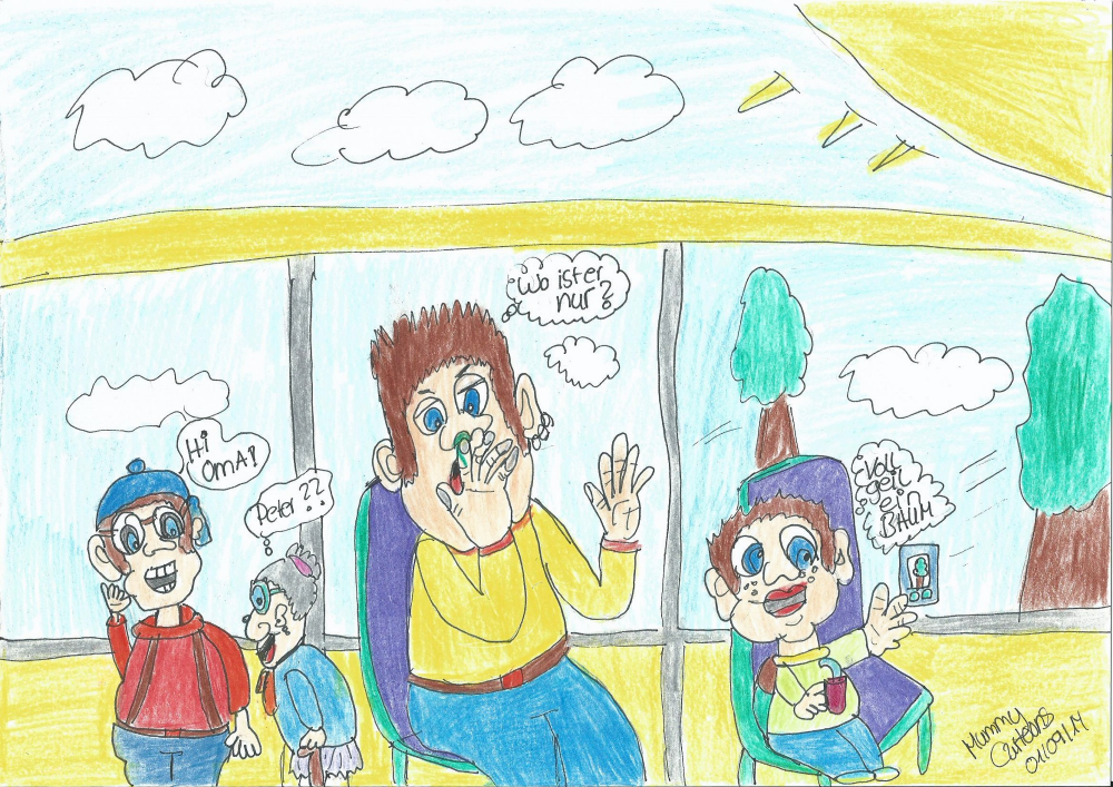 Cartoon: Eine Busfahrt die ist lustig 1