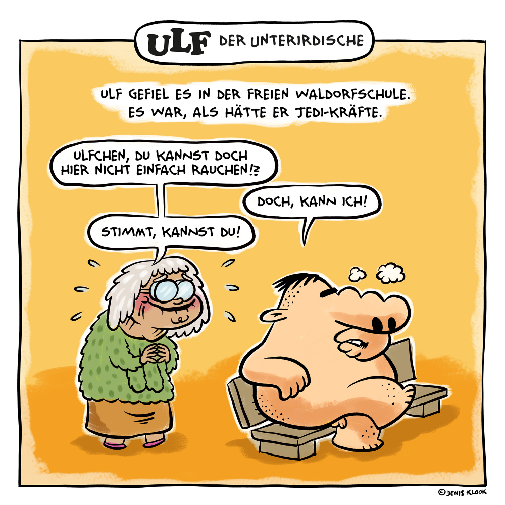 Cartoon: Waldorf-Schule 1