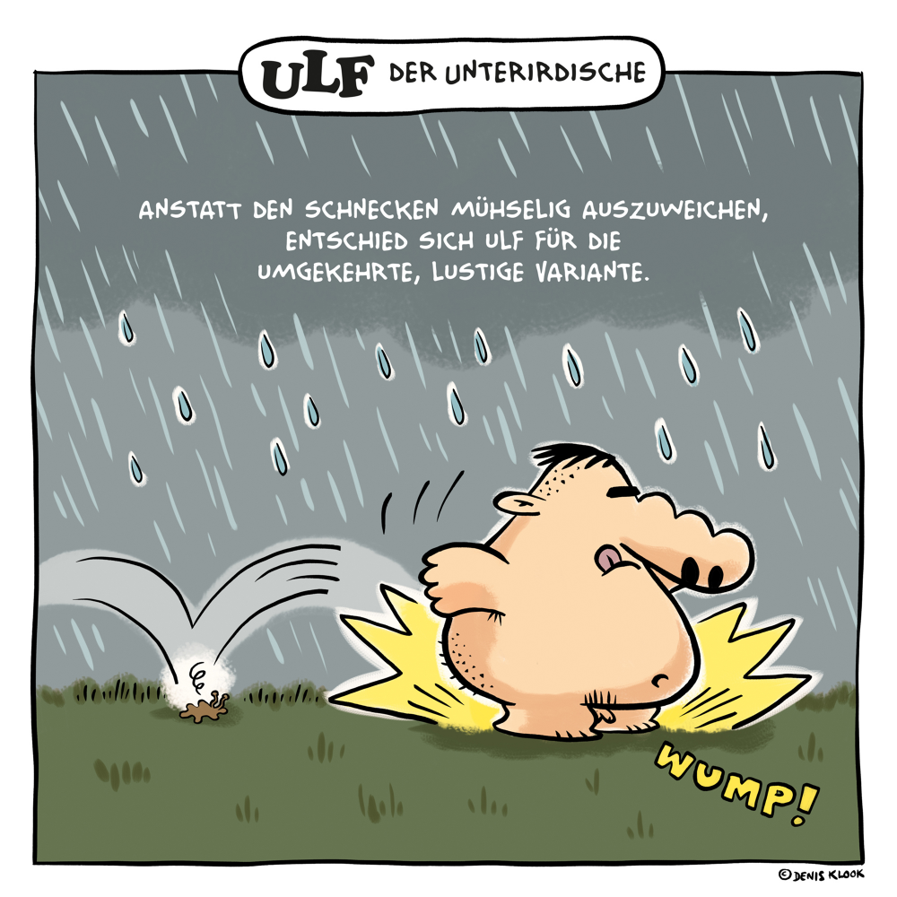 Cartoon: Spaß im Regen 1
