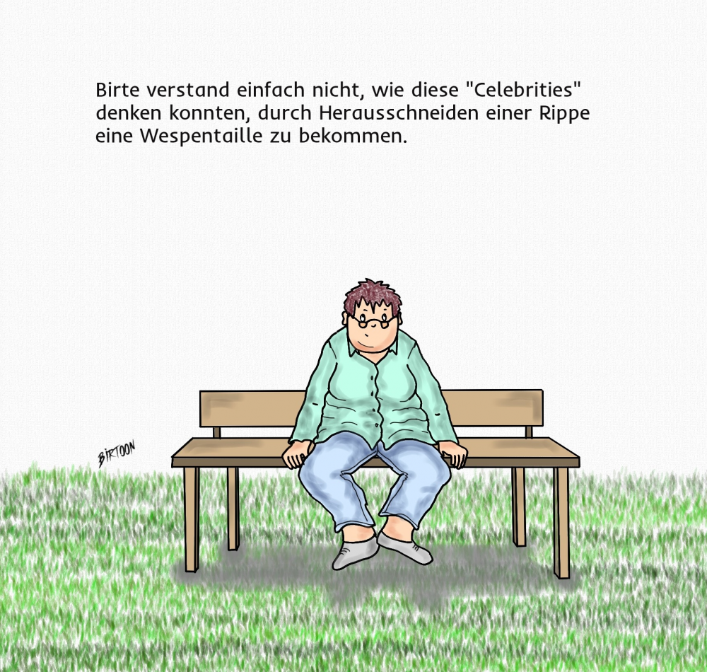 Cartoon: Wespentaille 1