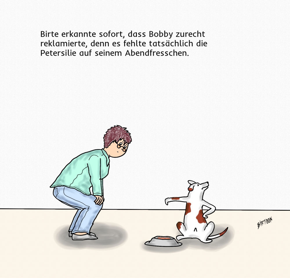 Cartoon: Serviervorschlag 1