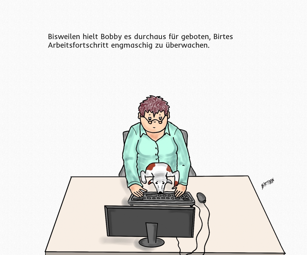 Cartoon: Überwachung 1