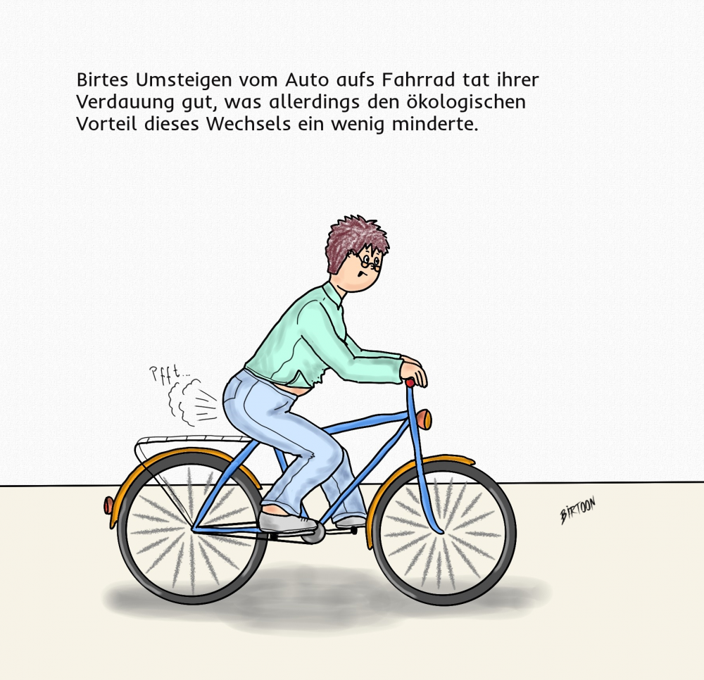 Cartoon: Umweltbewusstsein 1